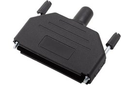 Obudowa złącza D-SUB encitech DPPK37-BK-RG-K 6260-0101-54, tworzywo sztuczne, 180 °, 1 szt.