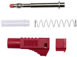 Wysuwana wtyczka bananowa z możliwością sztaplowania, 10-12AWG Złącze męskie bananowe Mueller Electric BU-3261410-2