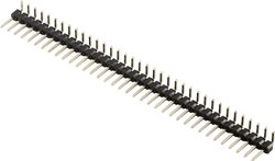 Listwa kołkowa, męska, standardowa TRU COMPONENTS TC-8559840, piny: 36, 3 A, 1 szt.