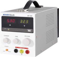 Zasilacz laboratoryjny regulowany Basetech BT-305 0 - 30 V/DC 0 - 5 A 150 W