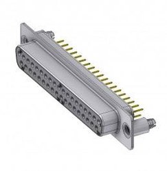 Złącze żeńskie D-Sub Deltron Connectors DTS 37 SY/2 M86UN, rzędy: 2, styki: 37, 180 °, 1 szt.