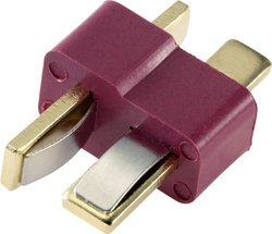 Złącze męskie akumulatora System złączy T Reely 1399716 pozłacane 20 szt.