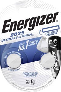 Ogniwo guzikowe Energizer Ultimate 2025 litowe 170 mAh 3 V 2 szt.
