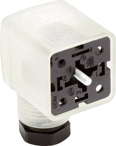 Złącze zaworowe Lumberg Automation GDM21F6-D44-10D 934888014, A standard, styki: 3, 24 V/AC, 24 V/DC, IP65, 1 szt.