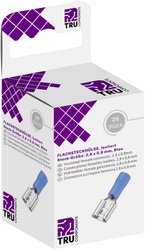 TRU COMPONENTS T1904C041 Asortyment konektorów płaskich, żeńskich 25 szt.