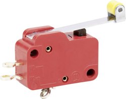 Mikroprzełącznik Marquardt 01006.1001-01 01006.1001-01, 1 zestyk przełączny, 1 x wł/(wł), 250 V/AC, 10 A, 1 szt.