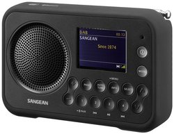 Radio kieszonkowe Sangean DPR-76BT DAB+, UKW blokada klawiszy szary