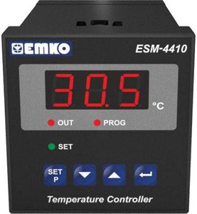 Termostat Emko ESM-4410.5.05.0.1/00.00/2.0.0.0 J 0 do 800 °C Przekaźnik 7 A (D x S x W) 95 x 48 x 48 mm