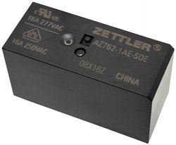 Przekaźnik drukowany Zettler Electronics AZ762-1AE-24DE, monostabilny, 1 cewka, 150 V/DC, 440 V/AC, 16 A, 1 szt.