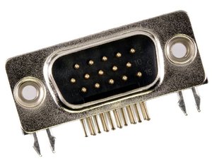 Złącze męskie D-Sub Molex MOL Power & Signal Sol. 1731130182, rzędy: 3, styki: 15, 1 szt.