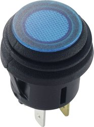 Przełącznik wciskany TRU COMPONENTS TC-R13-527D2B 1587920, 20.2 mm, 14 V/DC, 20 A, 1 szt.