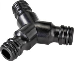 TOOLCRAFT 2302360 Złączka Y z tworzywa sztucznego Y Snap-In Coupling 6 cm czarny Zestaw przyłączeniowy