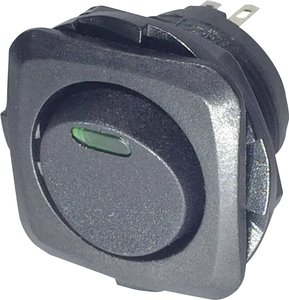 Przełącznik TRU COMPONENTS 1587621, 250 V/AC, 10 A, 1 x wył/wł, zatrzask, 1 szt.
