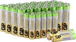 Zestaw baterii AAA, AA GP Batteries, 44 szt.