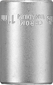 Nasadki do kluczy nasadowych PROFI, 1/4&quot, x 11 mm Nasadka 11 mm kwb  372111  1 szt.