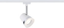 Lampa do systemu szynowego, wysokonapięciowego Paulmann Cone 95362 GU10 10 W LED  biały, chrom