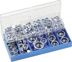 Zestaw nakrętek mocujących, 161 szt.