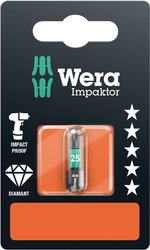 Bit Torx T 25 Wera 867/1 IMP DC SB SiS 05073925001 D 6.3 1 szt.