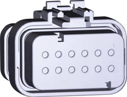 Obudowa złącza pin żeńskiego na kabel TE Connectivity AMPSEAL16 776437-3, automotive, piny: 12, 13 A, 1 szt.
