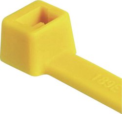 Seria T T30R 111-03006 (L x l) 150 mm x 3.5 mm T30R-PA66-YE Kolor producenta: żółty HellermannTyton 111-03006 100 szt.