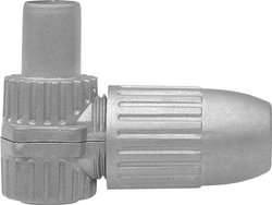 Złącze kątowe koncentryczne IEC  Średnica kabla: 6.8 mm