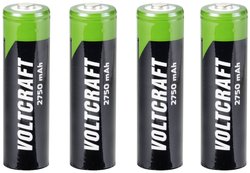 Akumulator AA/R06 VOLTCRAFT HR06 SE VC-12322235, NiMH, 2750 mAh, 1.2 V, 4 szt.