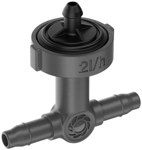 Kroplowniki liniowe Micro-Drip-System, z kompensacją ciśnienia 2 l/h - zawartość: 10 kroplowników liniowych, 1 nakrętka Reihentropfer GARDENA 13312-20 10 szt.