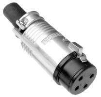 Złącze męskie XLR Amphenol EP-6-11P, złącze, proste, 1 szt.