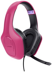Zestaw słuchawkowy Over Ear Trust GXT415P ZIROX 24992 Stereo różowy