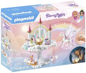 Niebiański tęczowy zamek Playmobil Princess Magic 71359, 1 szt.