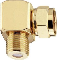 Adapter kątowy Oehlbach SAT 90 °, 2 szt. Oehlbach 4406  adapter  2 szt.