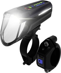 FISCHER FAHRRAD Lampa rowerowa przednia  LED bateryjne czarny