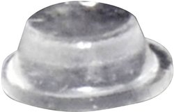 Bufor elastyczny samoprzylepny TOOLCRAFT PD2075C, Okrągły, (fi X wys.) 8 mm x 3 mm