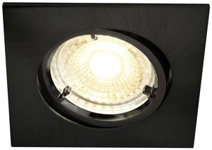 Lampa łazienkowa LED do wbudowania Nordlux Carina 2015680103 LED GU10  czarny