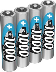 Akumulator AAA/R03 Ansmann HR03, NiMH, 950 mAh, 1.2 V, 4 szt.