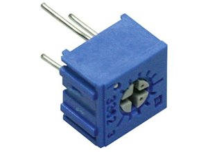 Potencjometr do strojenia cermetalu, 1kΩ, 0,5W, THT, górny, 3362P-1-102LF Bourns 3362P-1-102LF  1 kΩ THT  1 szt.