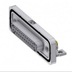 Złącze żeńskie D-Sub Deltron Connectors DTSWM25SYC/2M46UN, rzędy: 2, styki: 25, 90 °, 1 szt.