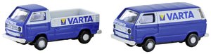 Model samochodu Minis by Lemke LC4345 N Volkswagen T3 zestaw 2 szt. VARTA