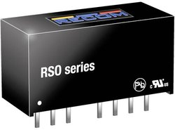 Przetwornica DC/DC, do PCB RECOM RSO-2405SZ RSO-2405SZ, SIP-8, 1 W, 200 mA, 1 szt.