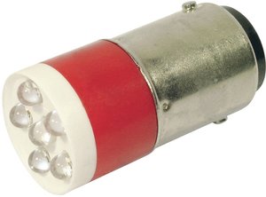 Lampka sygnalizacyjna LED CML 18640350C 18640350C, 1260 mcd, 24 V/DC, 24 V/AC