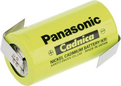 Akumulator specjalny Panasonic N3000CR, NiCd, 3000 mAh, 1.2 V, 1 szt.