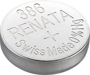 Bateria guzikowa Renata 386, 1,55 V, 130 mAh
