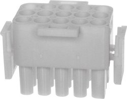 Obudowa złącza pin męskiego na kabel TE Connectivity 350736-1, Ilość pinów 15, 1 szt.