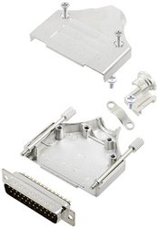 Zestaw listew męskich D-Sub TRU COMPONENTS TCMHDM25DBPK 7708940, rzędy: 2, styki: 25, 180 °, 1 szt.