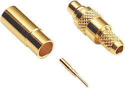 Gniazdo MMCX BKL Electronik 416600 RG174RU, pozł.