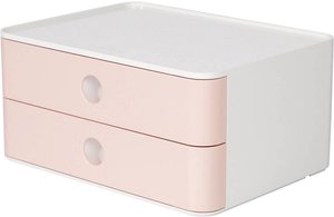 HAN Szafka z szufladami SMART-BOX ALLISON 1120-86 różowy, biały Ilość szuflad: 2