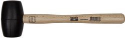 Młotek gumowy z drewnianym uchwytem, 440G, 340mm, 65X115 Młotek gumowy Bahco  3625RM-65   340 mm  1 szt.