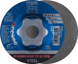 PFERD 64185115 Cc-Grind-Solid Sg Steel Tarcza ścierna Średnica 115 mm   10 szt.