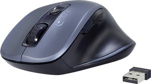Mysz ergonomiczna Bluetooth®, radiowa Renkforce 1600 dpi