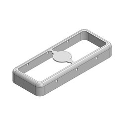 33,3 x 13,3 x 4,4 mm Dwuczęściowa, ciągniona bezszwowo osłona RF/ramka osłony EMI (CRS) Ekranowa rama osłonowa Masach TECH EMI/RFI-Abschirmung MS333-10F, 1 szt.